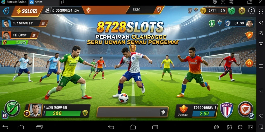 Tangkapan layar 8728SLOTS menampilkan sesi permainan yang intens dan seru.