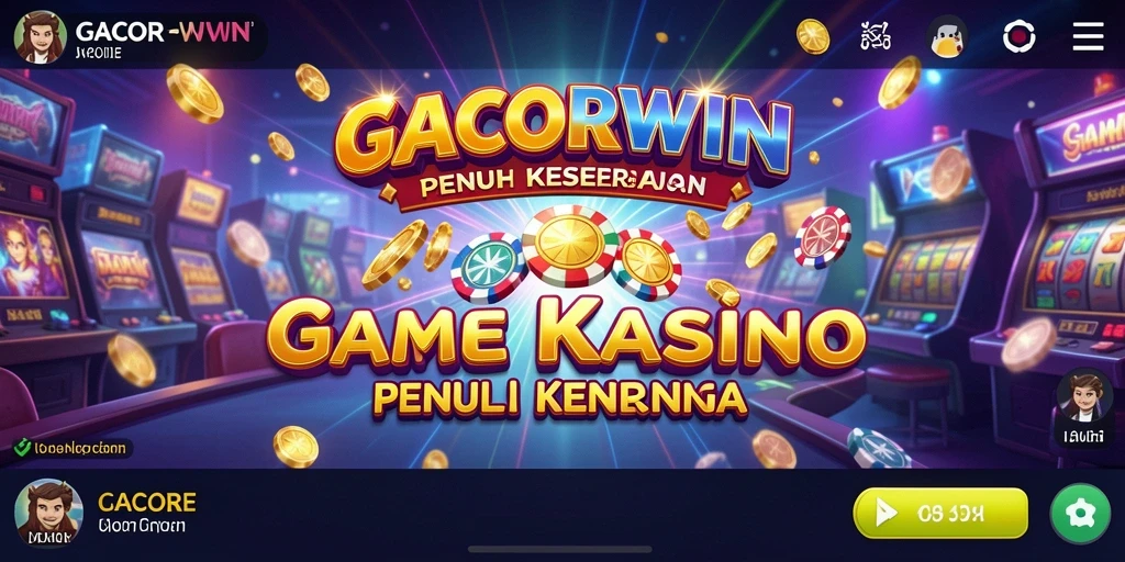 Screenshot gameplay menarik GACORWIN dengan variasi permainan Kasino.