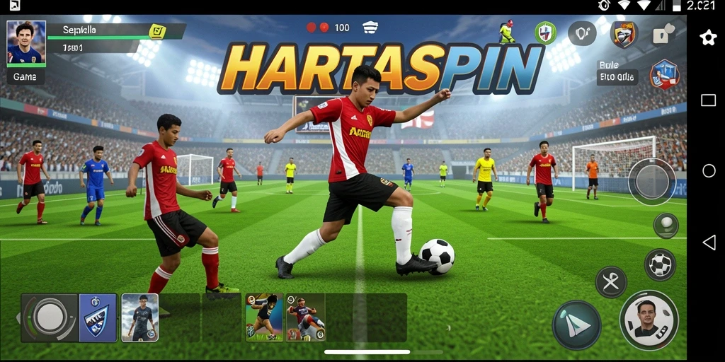 Tangkapan layar gameplay HARTASPIN yang seru dan penuh aksi.