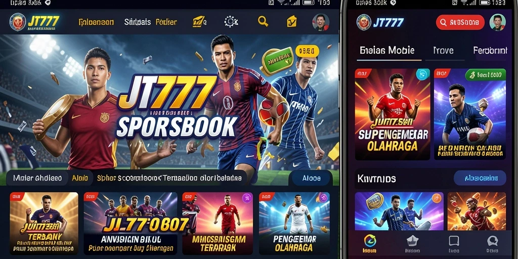 Tampilan gameplay Sportsbook yang menarik dan interaktif.